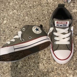 NEW Kids Grey Converse sneakers